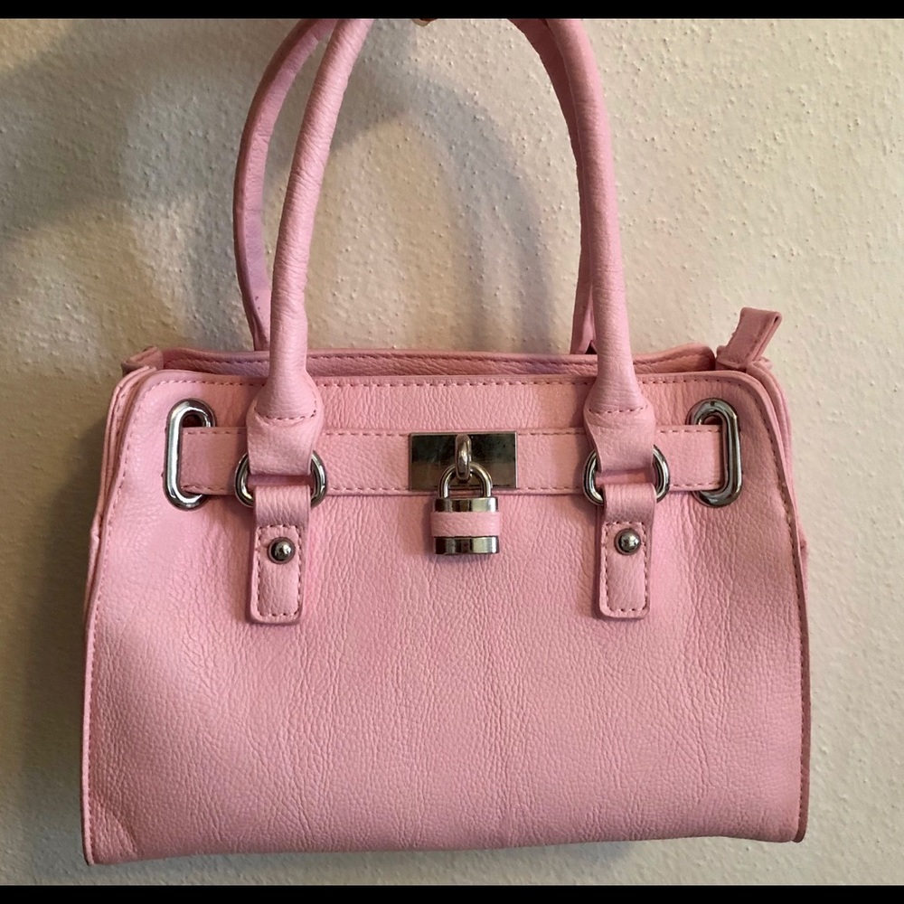 Pink mini handbag